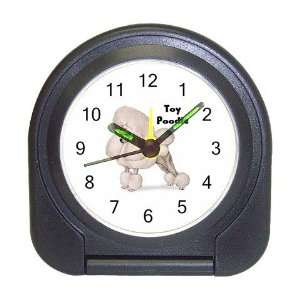  Poodle Toy Travel Alarm Clock