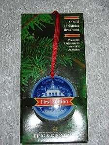 Bing & Grondahl Christmas in America Ornaments~NIP  