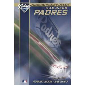  San Diego Padres 5x8 Academic Weekly Assignment Planner 