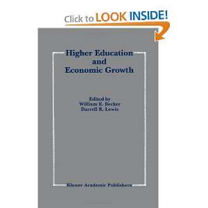  Higher Education and Economic Growth (9789048157921 