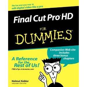  Final Cut Pro HD for Dummies [Paperback] Helmut Kobler 