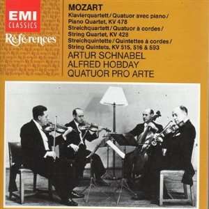  3 String Quintets Mozart, Schnabel, Pro Arte String 