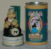 FOSSIL Limited Edition POPEYE THE SAILOR WATCH Figurine  