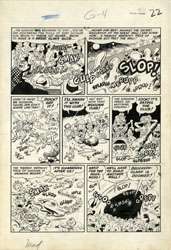 complete original 6 page story art from MAD #2 (original comic book 