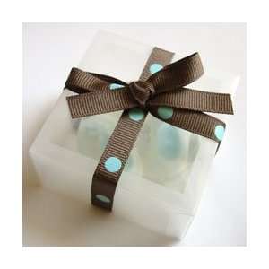  Blue Baby Booties Soap Giftset   Baby Shower Favor Beauty