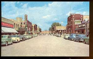 1950s Chrome Street Scene Willmar MN Great Cars A4549  