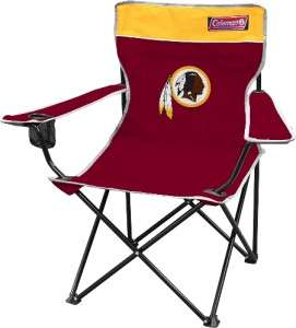 Washington Redskins Deluxe Folding Chair Coleman Tailgate Tailgating 