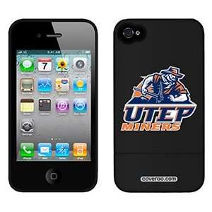  UTEP Mascot on Verizon iPhone 4 Case by Coveroo  