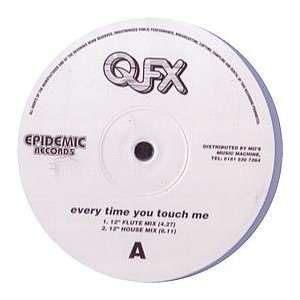  QFX / EVERYTIME YOU TOUCH ME (YELLOW VINYL) QFX Music