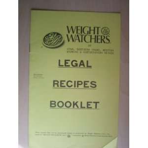  Legal Recipes Booklet Southern Idaho, Western Wyoming 