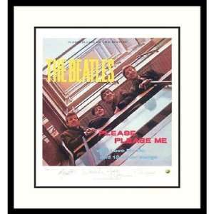  The Beatles: Please Please Me (album cover) Framed Print 