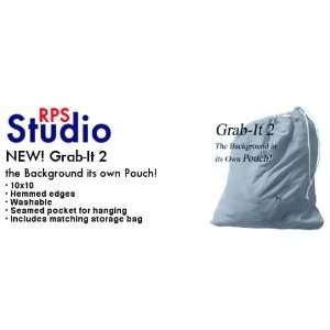   Grab It 2 Washable Background with Pouch   Gray Fog