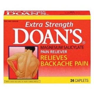  Doans extra strength pain reliever caplets   24 ea: Health 