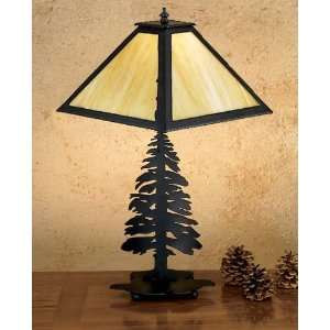  21H Tall Pine Table Lamp