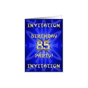  85 Years old Birthday Party invitation Card Toys & Games