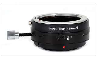 Kipon Shift adapter Nikon to M4/3 E P1 E P2 G1/GH1/GF1  