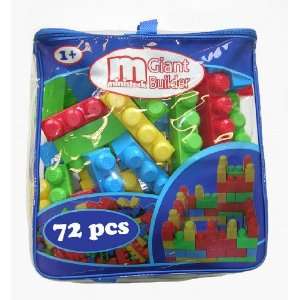  Ministeck Giant Builder 72 Piece Bag Toys & Games