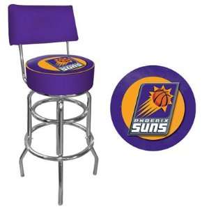 Phoenix Suns NBA Padded Swivel Bar Stool with Back 