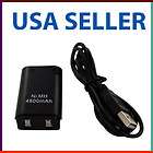   4800mAh Battery Pack for Xbox 360 Controller+USB Charger Cable