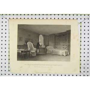  1852 Duke Wellington Study Bedroom Walmer Castle Print 
