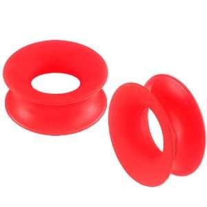  3/4 inch (20mm)   Red Color Implant grade silicone Double 