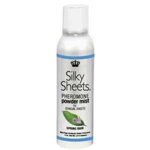 Silky Sheets Bed & Body Spray W/pheromones   Spring Rain 