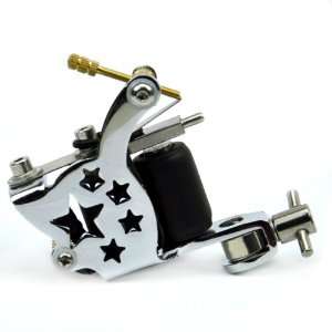 Five Star Stamping Carbon Steel Frame 10 Wrap Coil Dual coiled Tattoo 