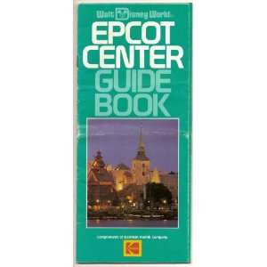  1988 Walt Disney World Epcot Guide Book Brochure 