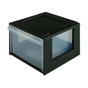  IRIS® Black DVD Storage Box: Furniture & Decor