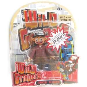 Wild Grinders Jack Knife Action figure w/ Board  Toys & Games 