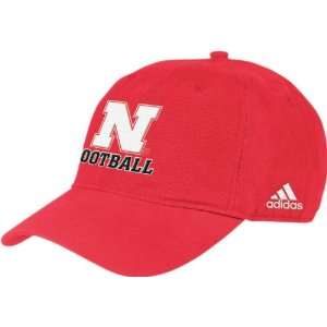  adidas Nebraska Cornhuskers Scarlet Slouch Hat