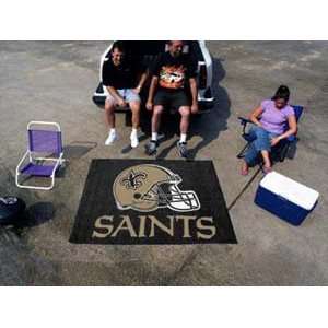 New Orleans Saints Merchandise   Area Rug   5 X 6 Tailgater:  