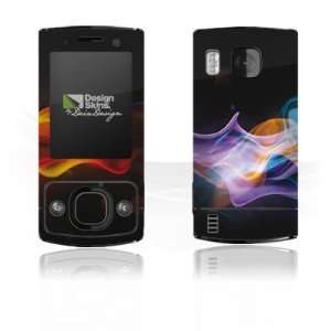  Design Skins for Nokia 6700 Slide   Coloured Flames Design 