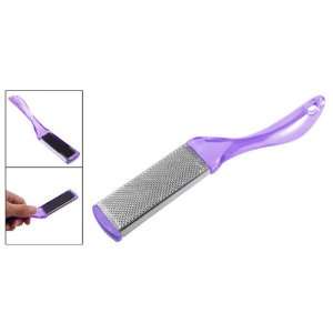    Clear Purple Double Sides Foot File Callus Remover Tool: Beauty