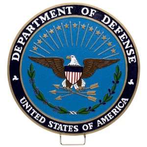  Department of Defense Wood Model Wall Plaque Toys & Games