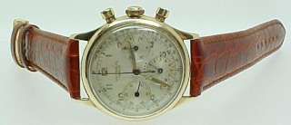 1950S Vintage 14K UNIVERSAL GENEVE Chronograph Watch  
