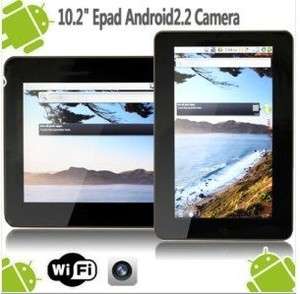 10 INCH GOOGLE ANDROID 2.2 / 2.3 O.S TABLET WIFI EBOOK READER 8GB 