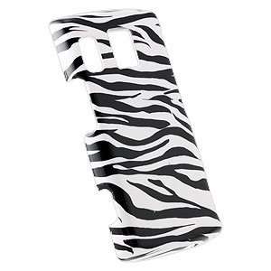  Black/White Zebra Snap On Cover for Kyocera Zio M6000 