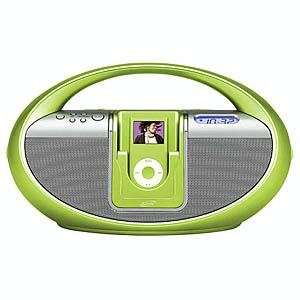  iLive IBR2807DPTG Boom Box with Dock for iPod: MP3 Players 