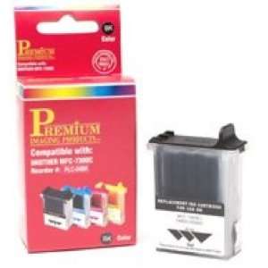  Premium Imaging Black Cartridge Compatible with Brother 