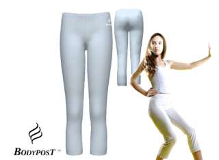 NWT BODYPOST Womens Athletic Lycra Workout Capri Pants  