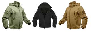 Special OPS Tactical Sof Sheel Jacket w Waterproof Shell  