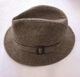 Vintage RetroGREENWOODS Menswear Mixed Fibres Fedora Hat