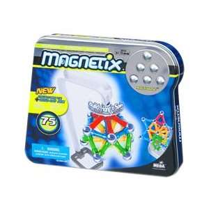  Magnetix 75CT Tin Asst. I by Mega Brands: Toys & Games