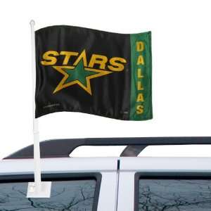   Star Flag  Dallas Stars 11 X 15 Black Car Flag