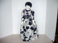 Beautiful 24 Antique German China Head Doll Silk Dress  