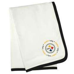 Baby Fanatic Pittsburgh Steelers Cotton Receiving Blanket  Overstock 
