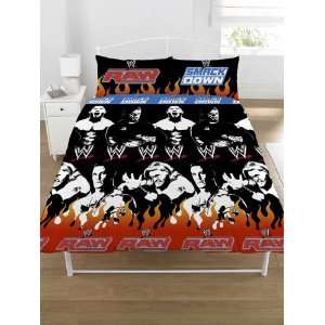  WWE Rotary Double Bed Duvet Quilt Cover Set: Home 