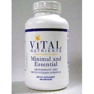  Vital Nutrients Minimal & Essential   1/day Multi 180 