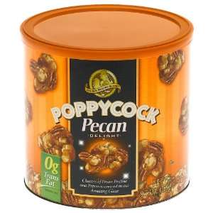Poppycock Pecan Delight Popcorn Clusters, 9.5 Ounce Tin